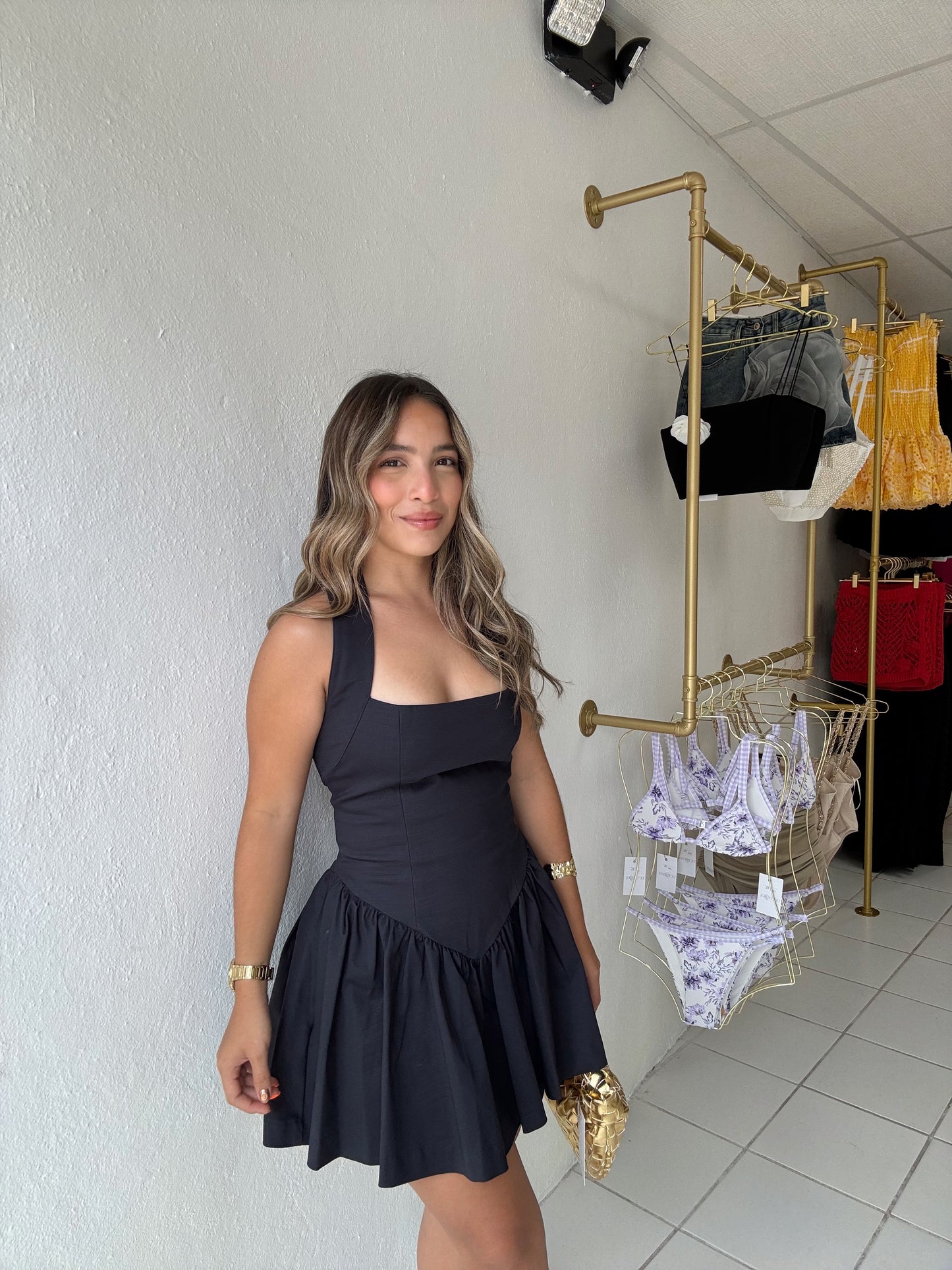 Corset Halter Dress