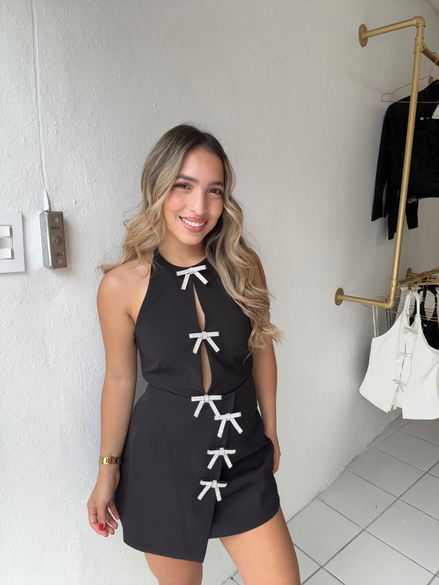 Black Bow Skirt