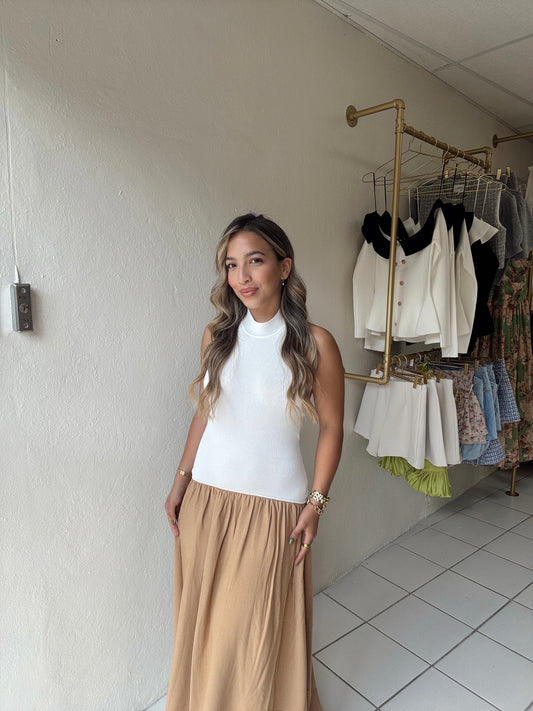 Knitted Halter Dress