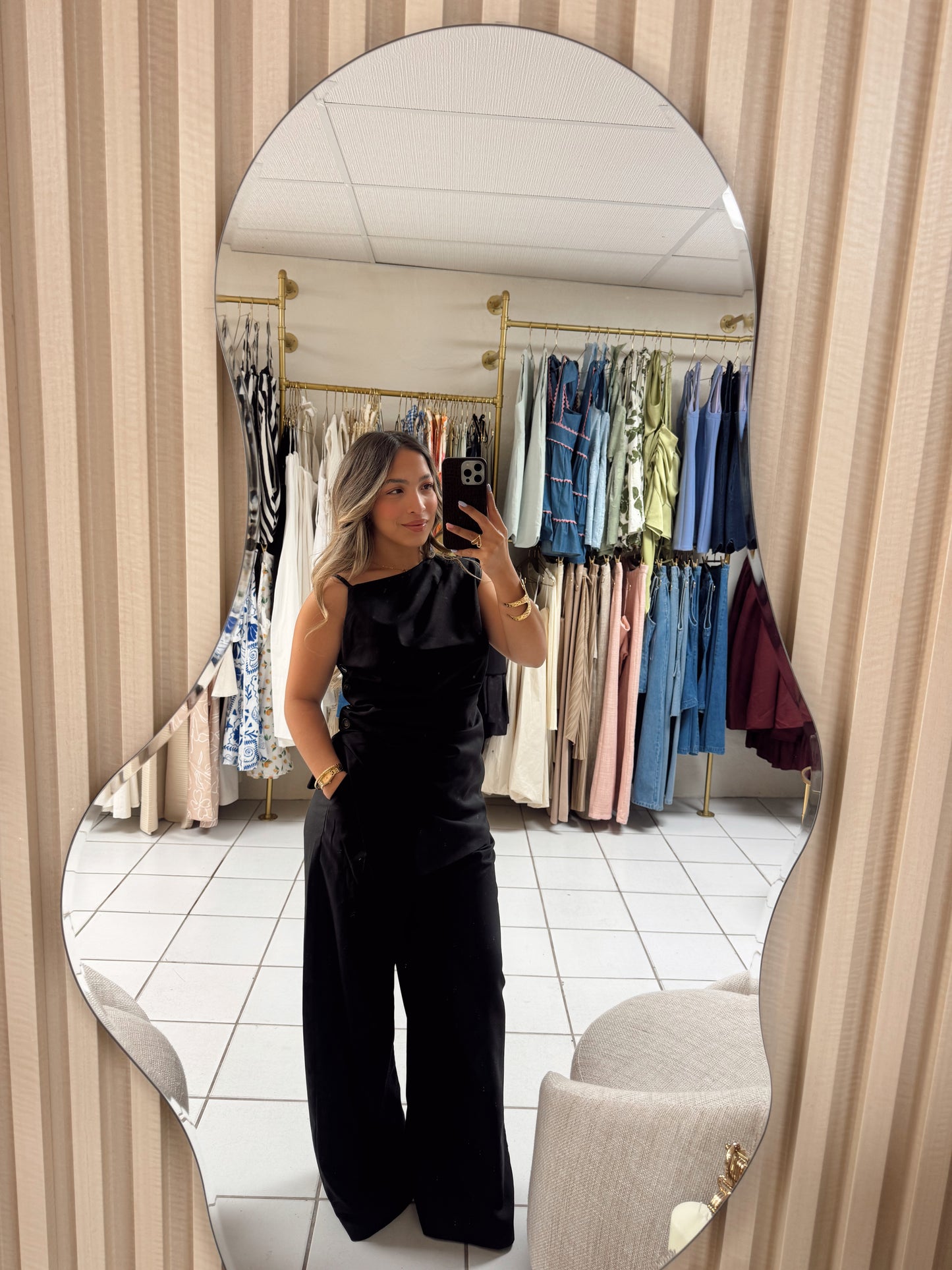 Asymmetrical Black Set