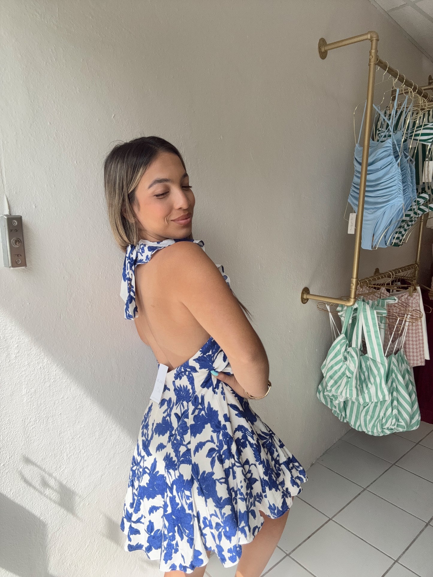 Catrina Ruffle Mini Dress