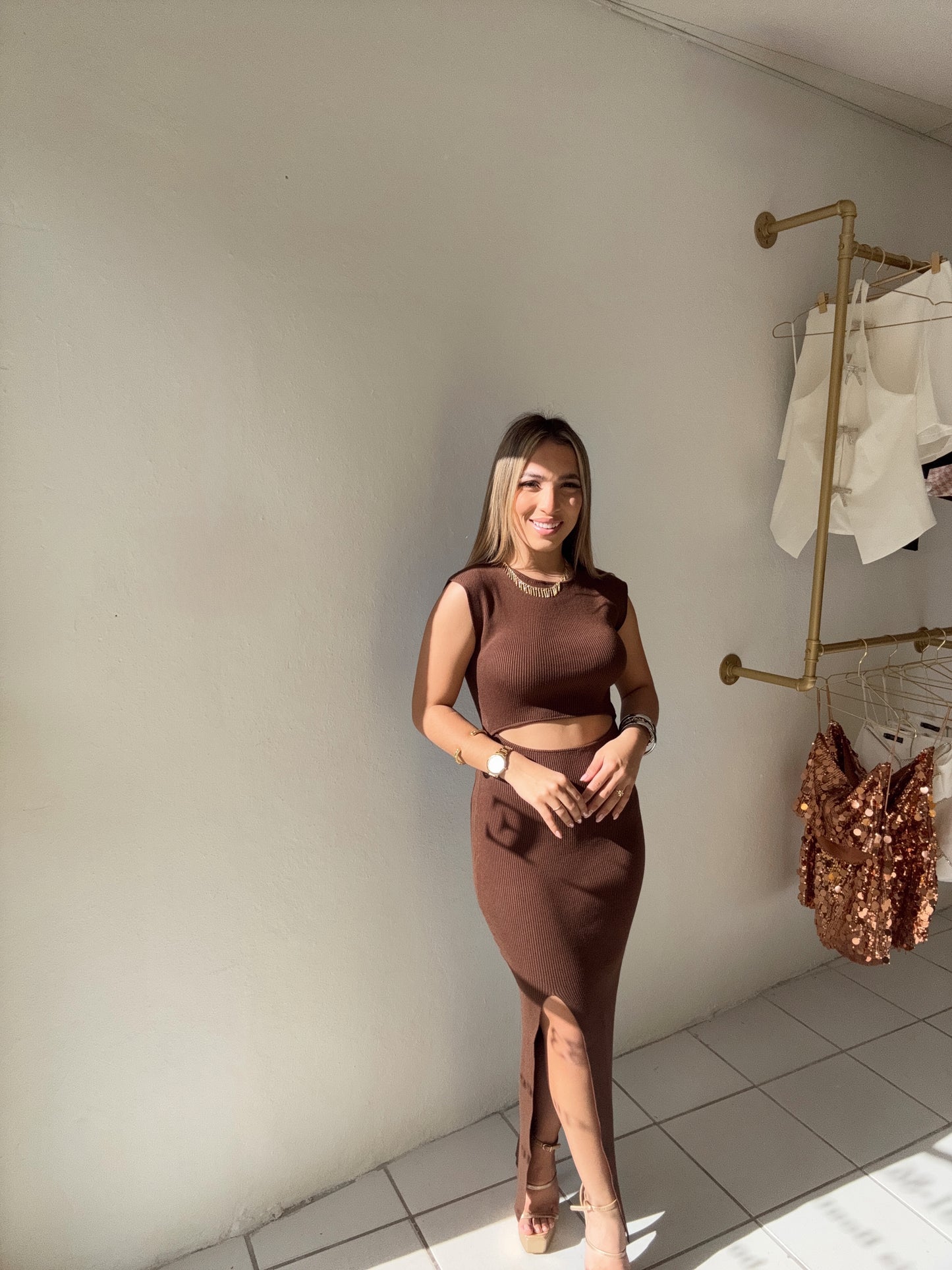 Cafe Maxi Dress