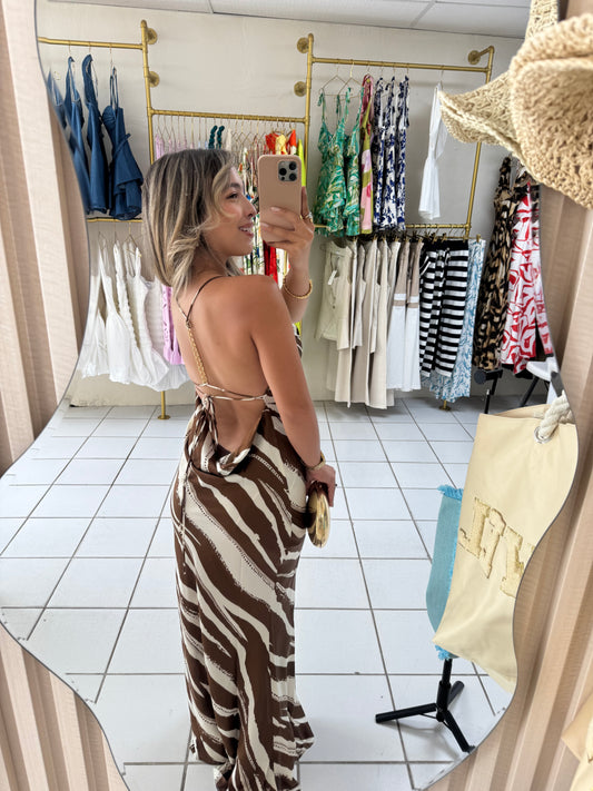 Animal Print Maxi