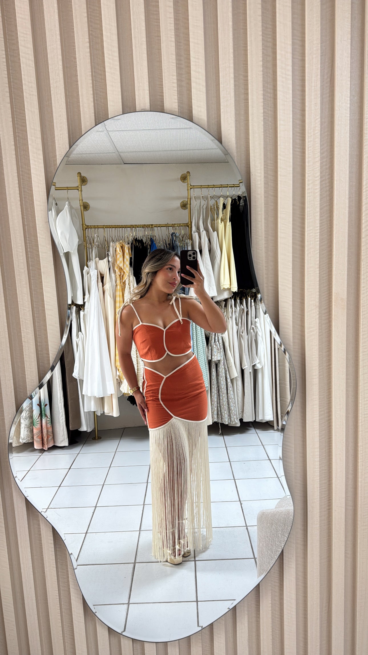 Fringe Orange Set