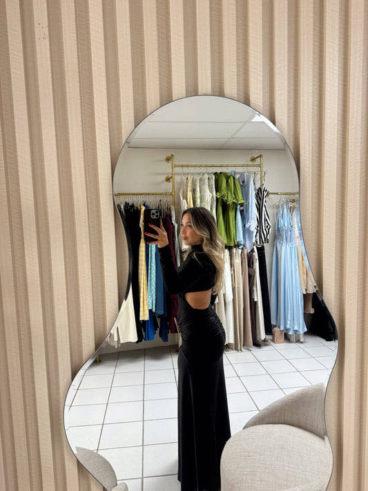 Halter Black Dress