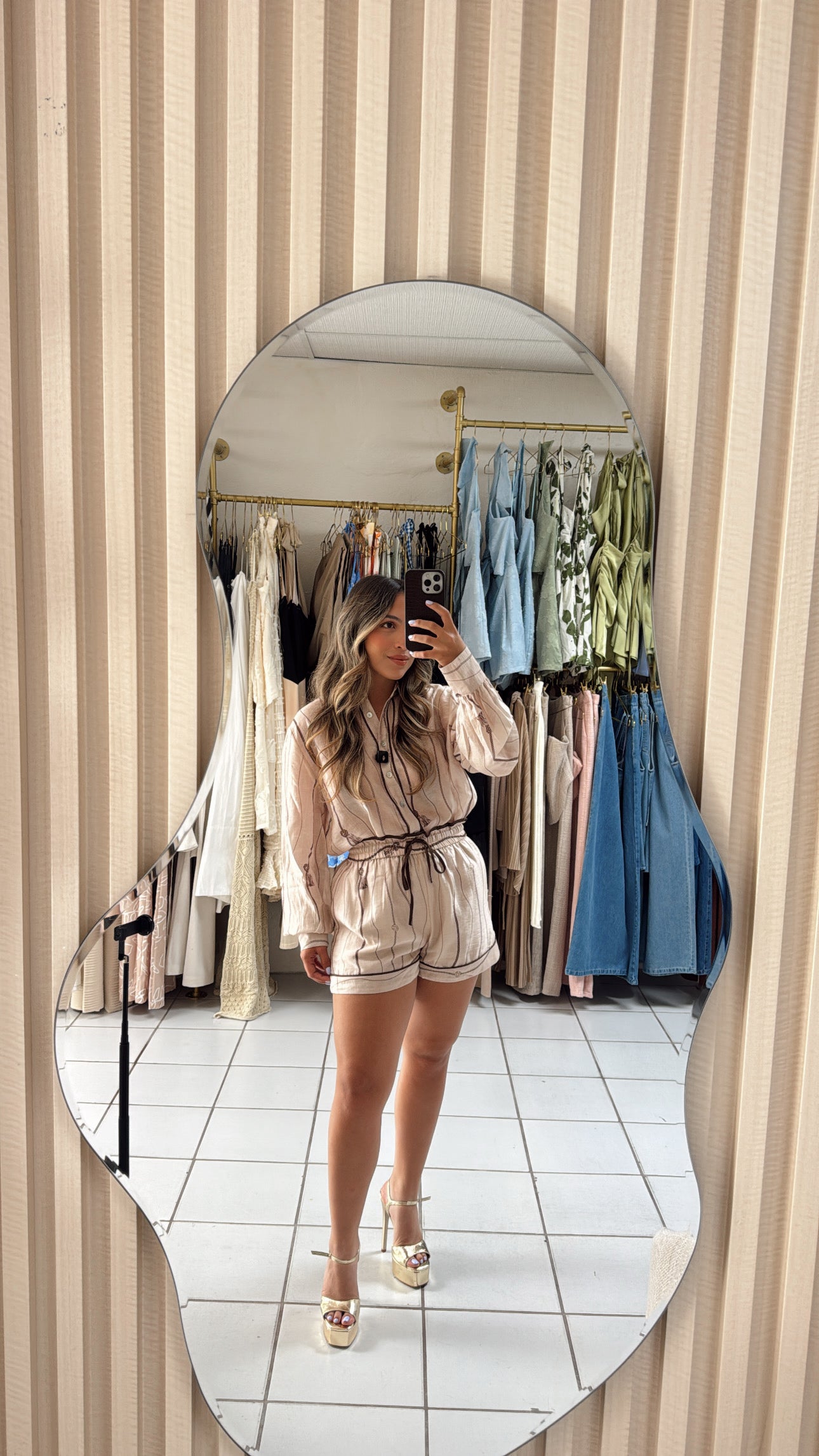 Wat Striped Pant Set