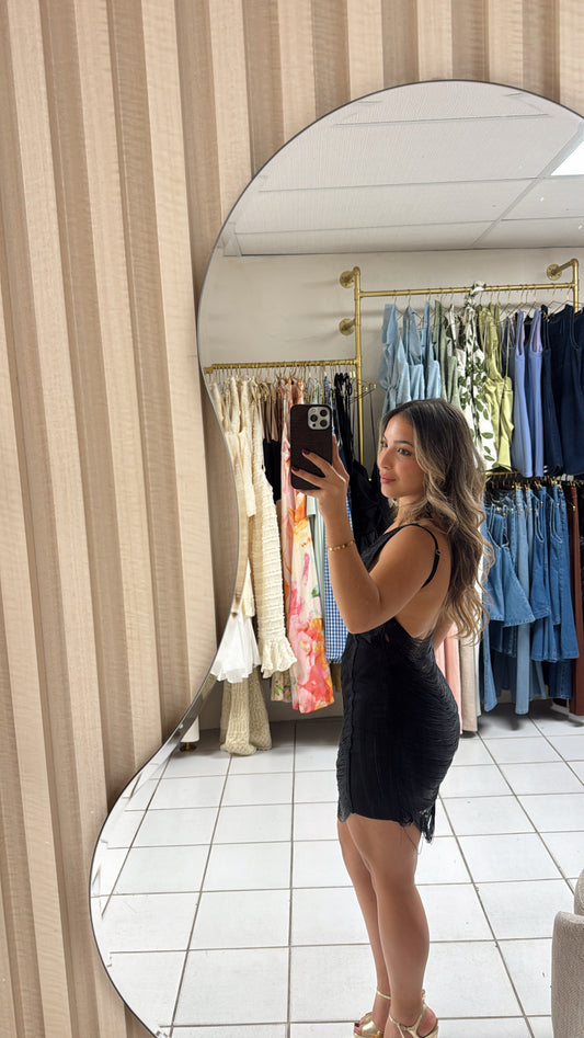 Fringe Mini Dress