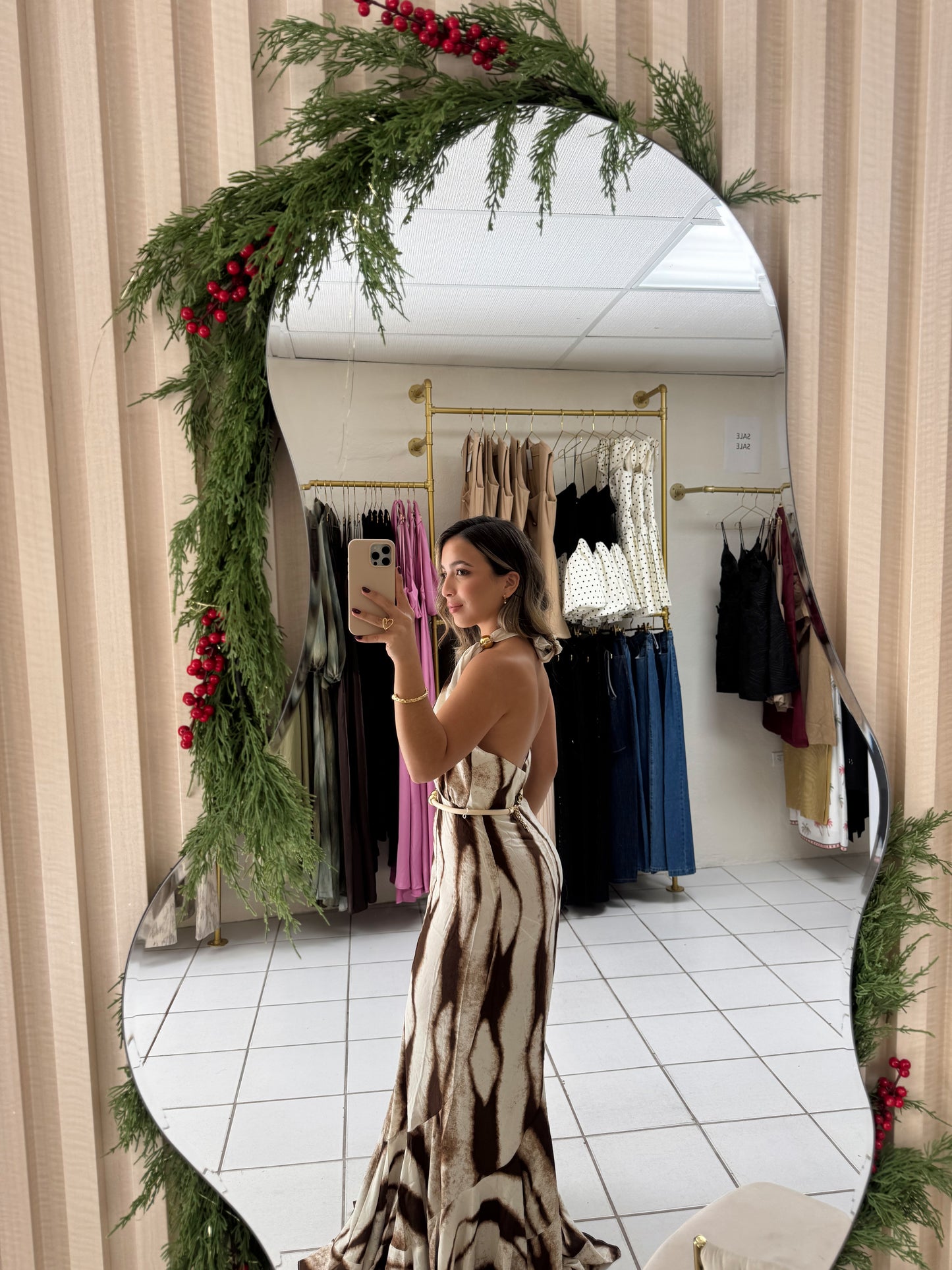 Belted Maxi Dress