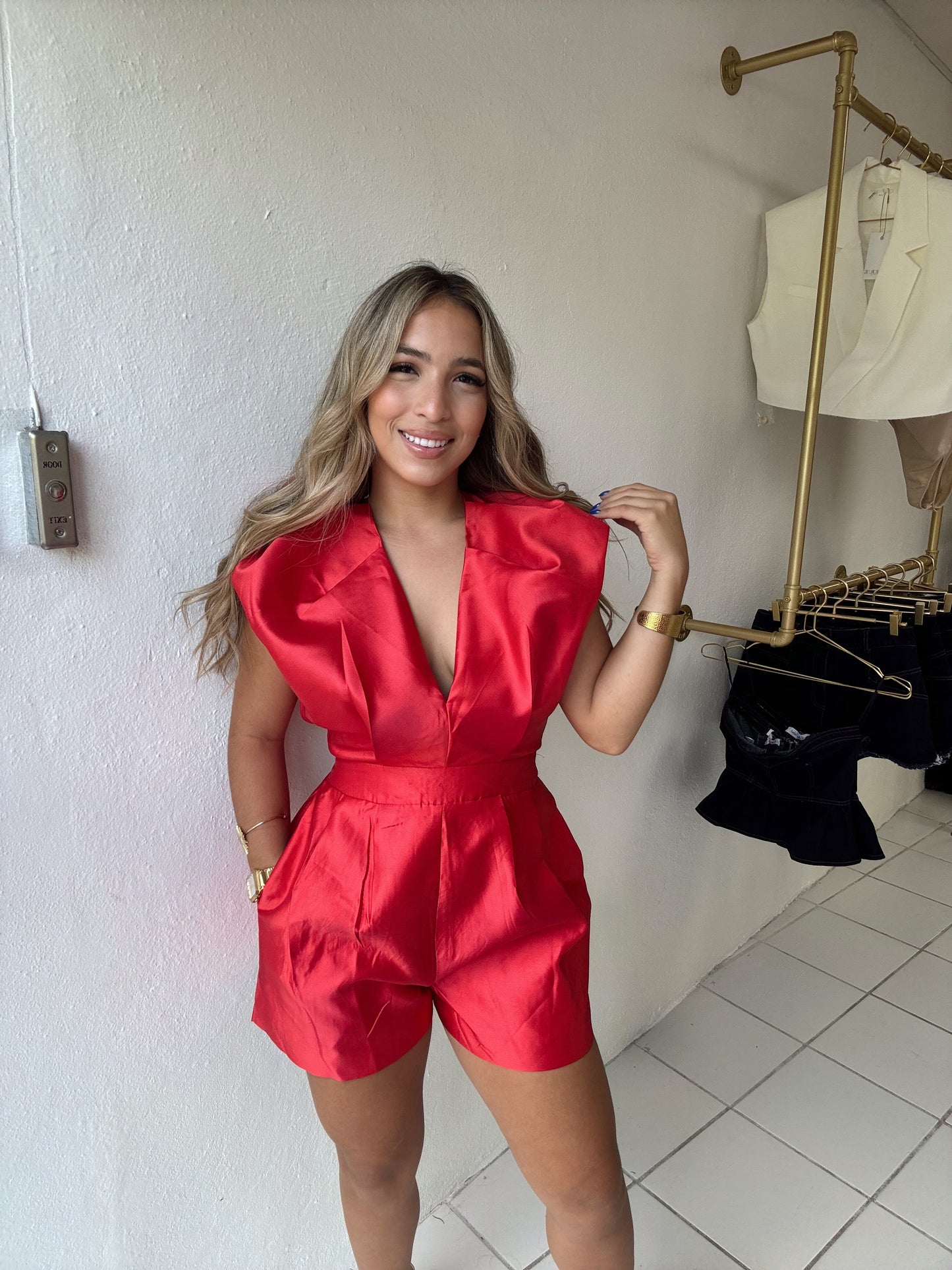 Red Romper