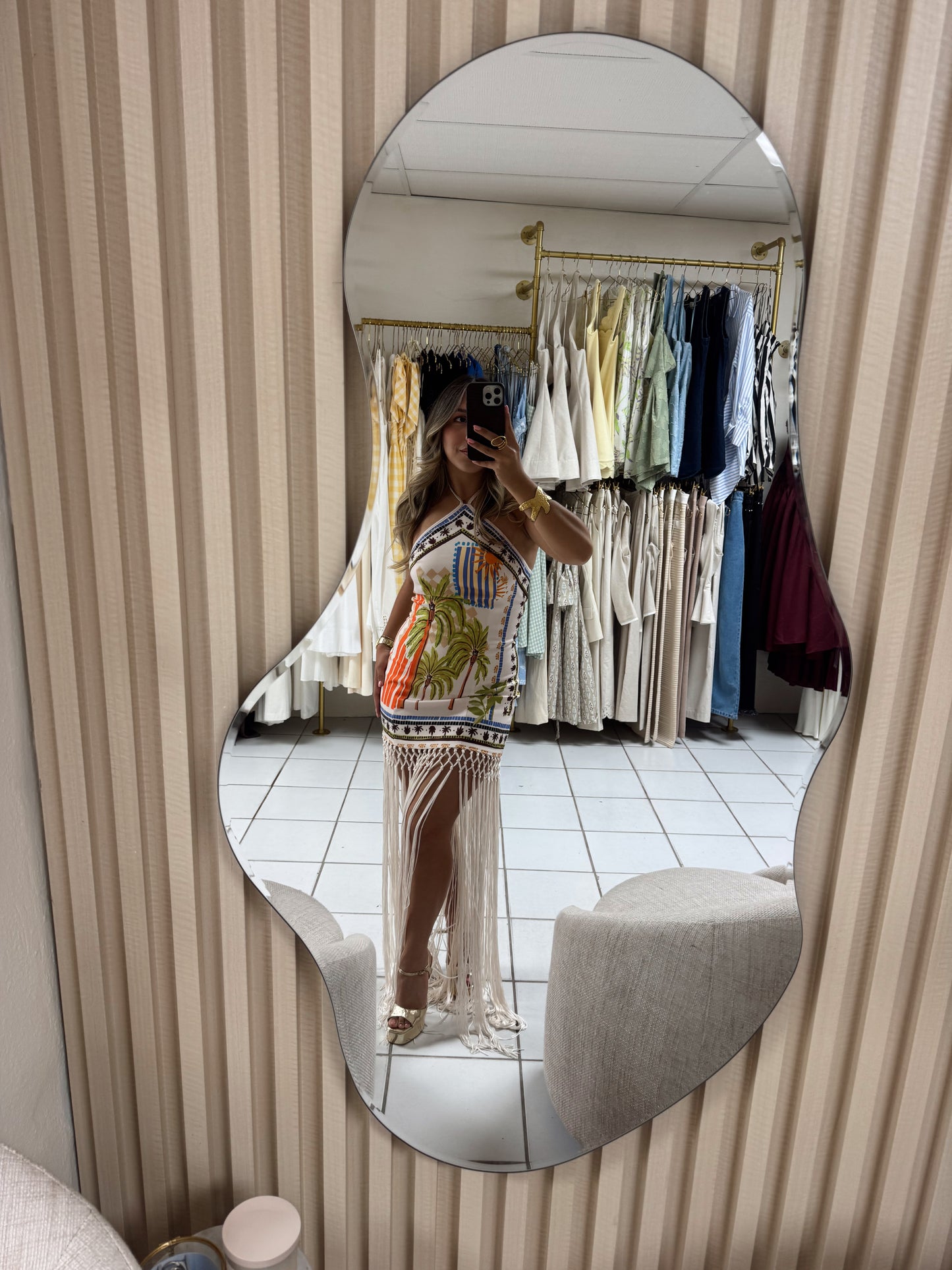 Tropico Fringe Dress