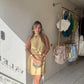 Golden Mini Dress