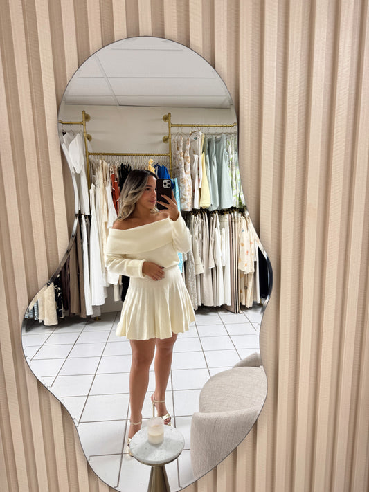 Knitt Off Shoulder Dress