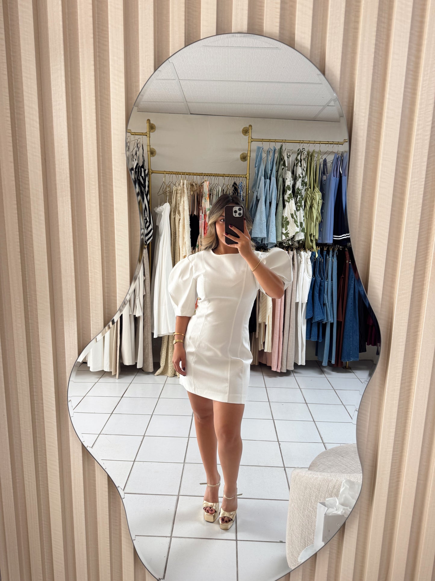 Balloon Short Dress