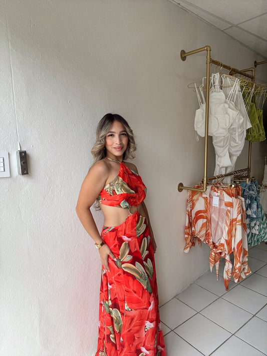 Paradise Ring Maxi Dress