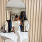 Scuba Off Shoulder Midi Dress