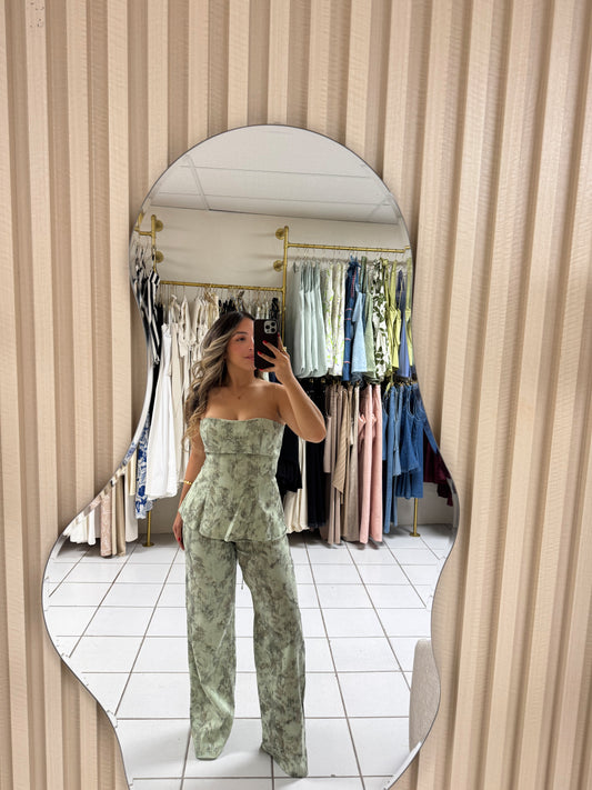 Corset Sage Set