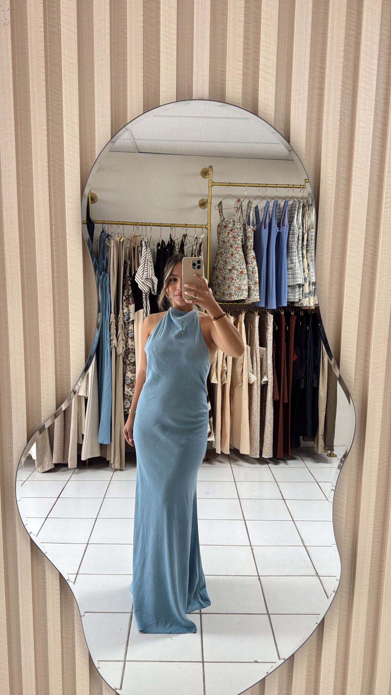 Denim Blue Maxi