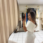 Scuba Off Shoulder Midi Dress
