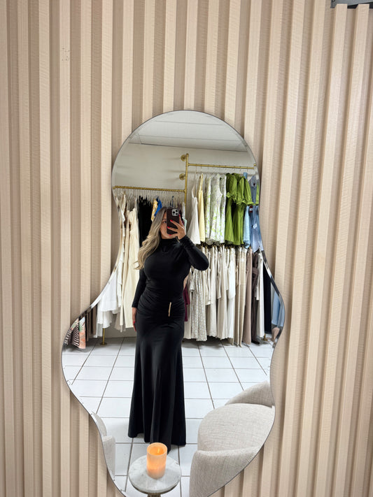 Halter Black Dress