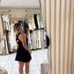 Scuba Scalloped Mini Dress