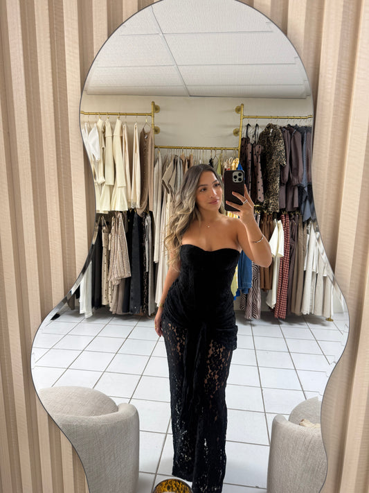 Black Lace Set