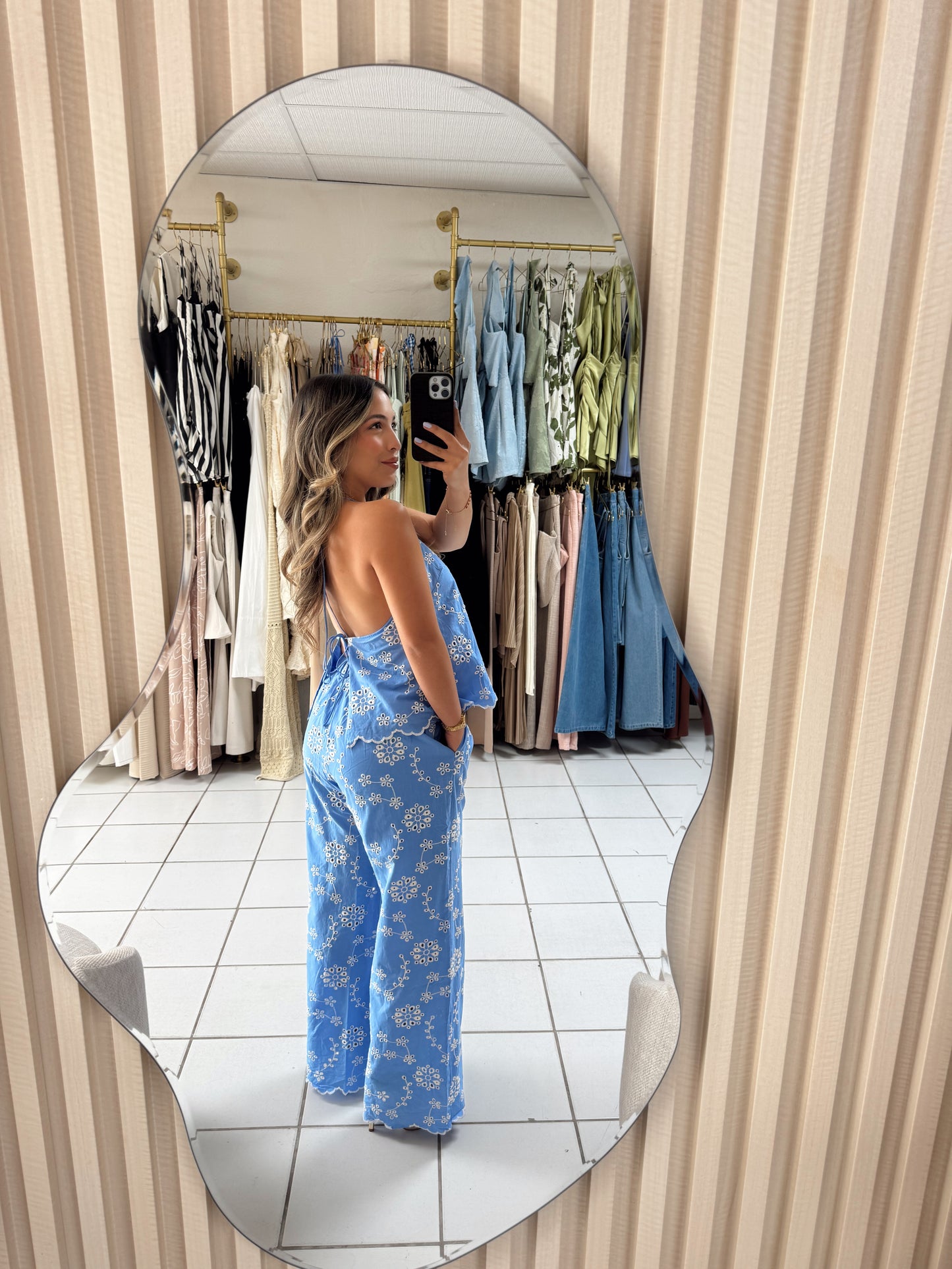 Embroidery Blue Set