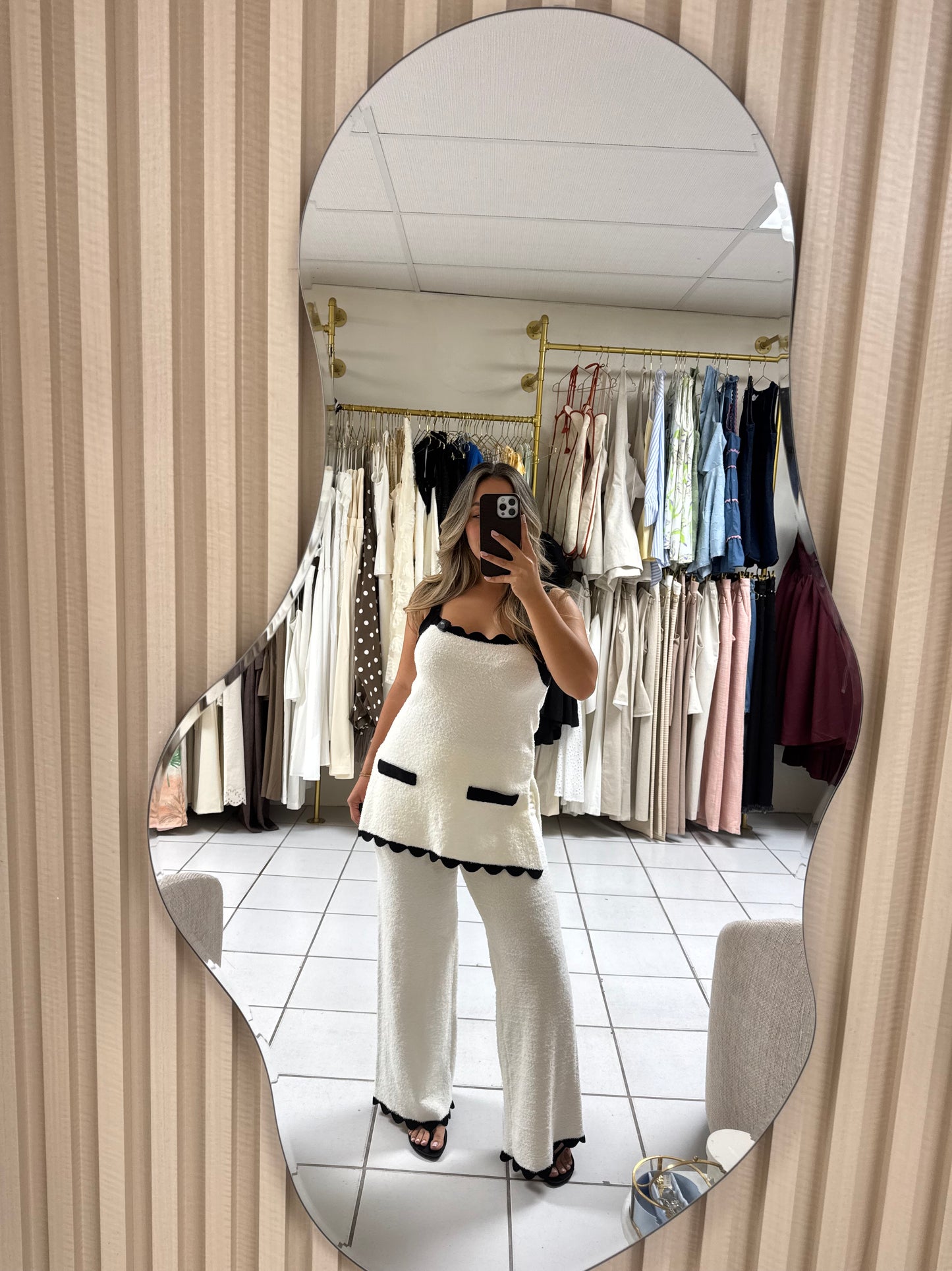 Knitted Pant Set