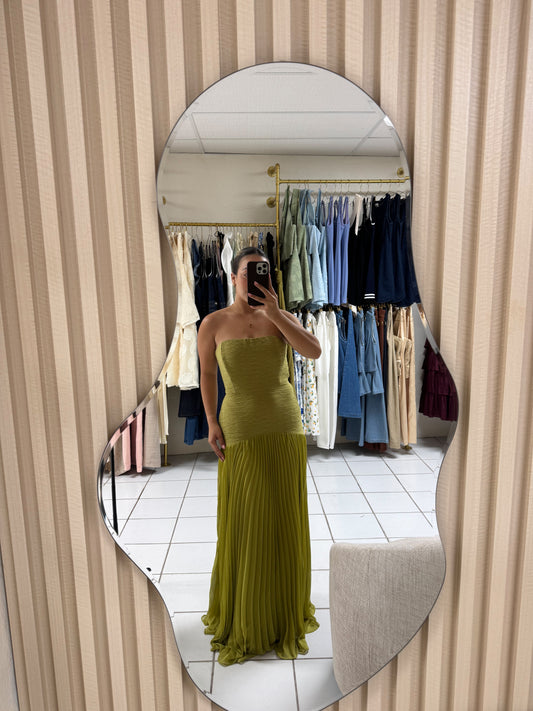 Texture Pleated Dress