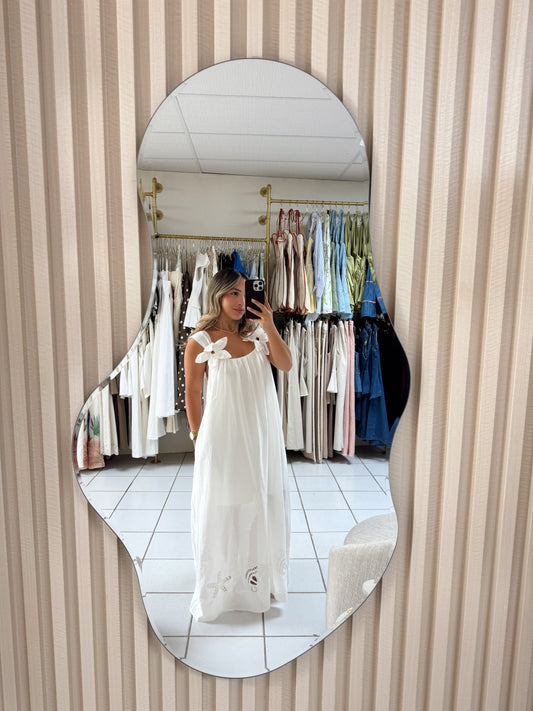 Embroidered Maxi Dress