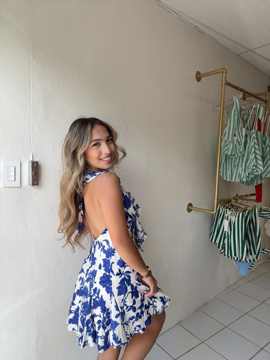 Catrina Ruffle Mini Dress
