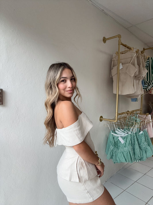 Linen Pant Set