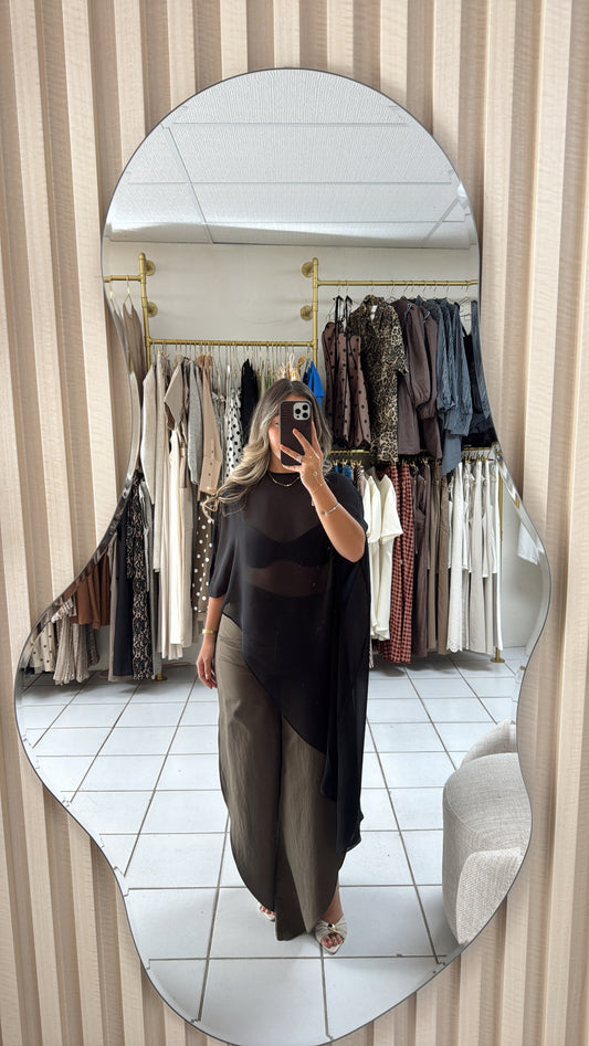 Asymmetrical Cape Top