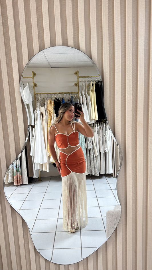 Fringe Orange Set