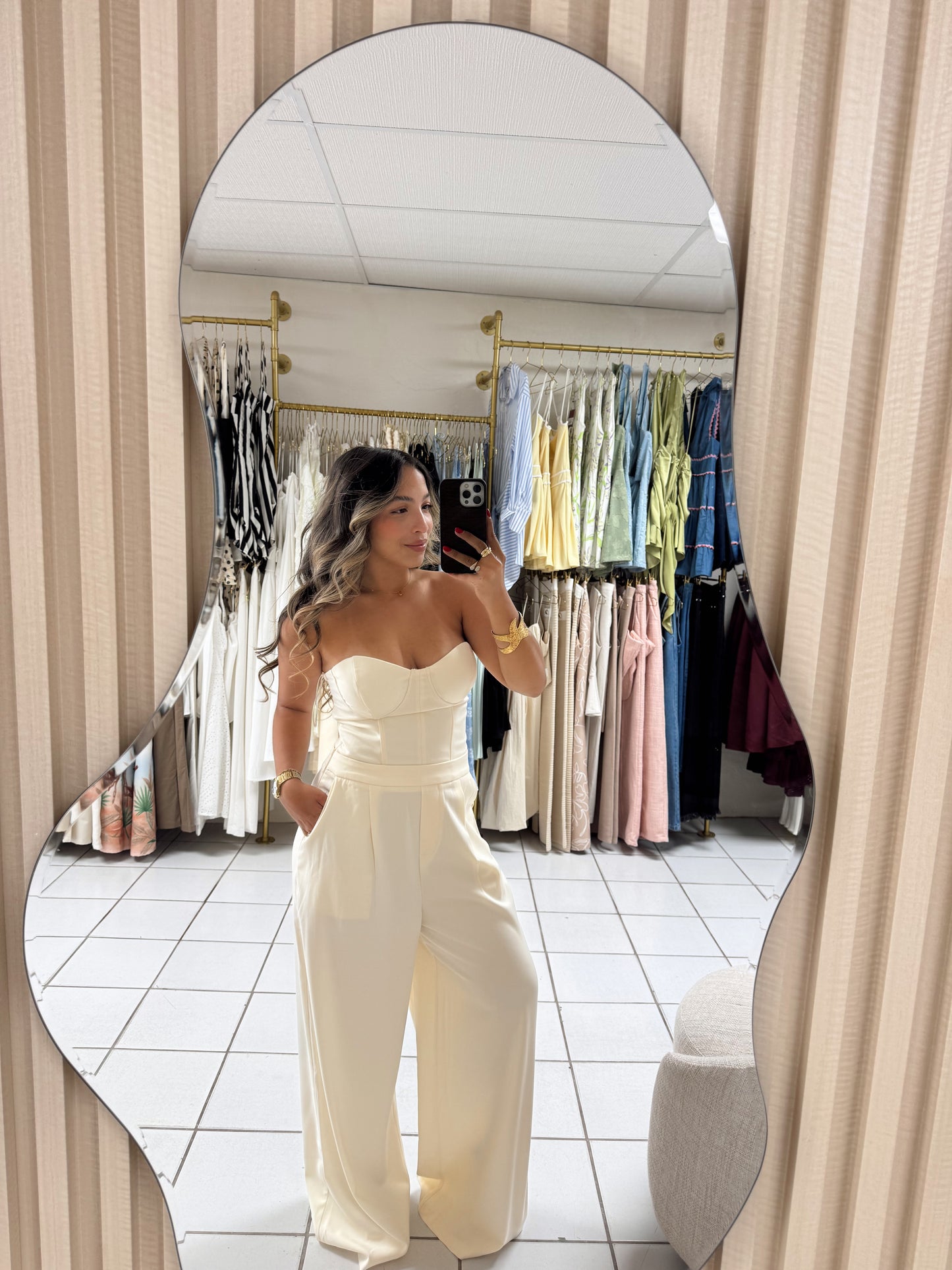 Corset Style Jumpsuit
