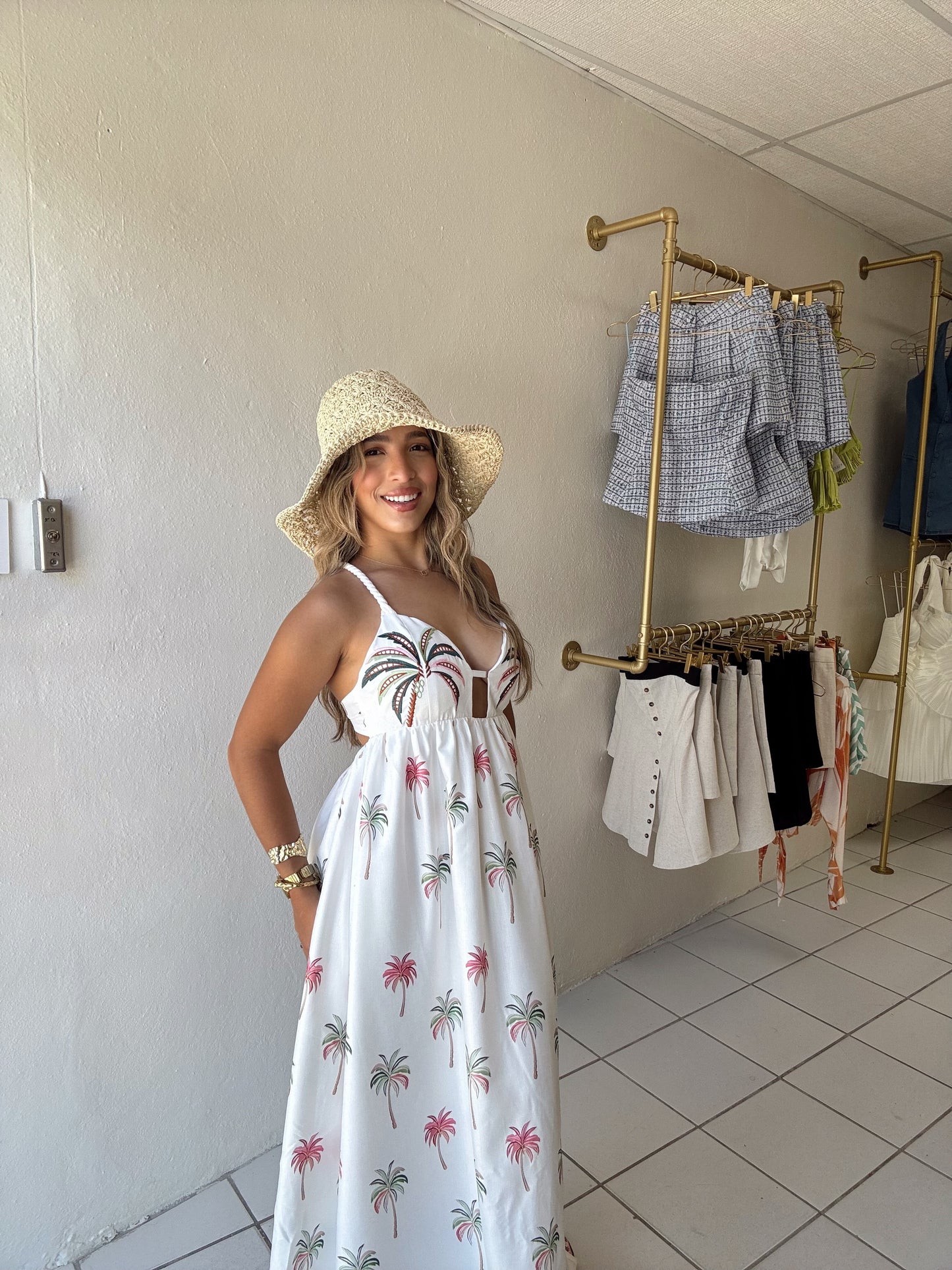 Palm Maxi Dress