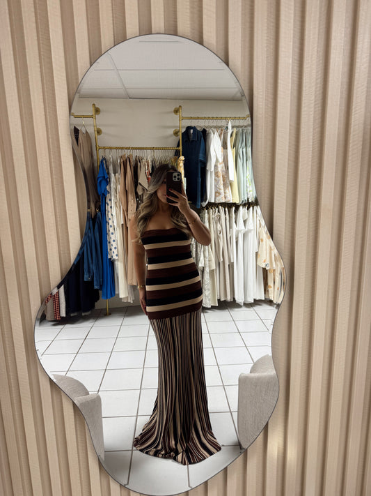 Strapless Fall Dress