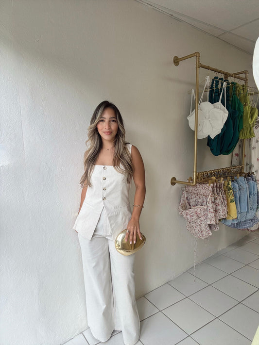Linen Pant Set