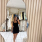Scuba Scalloped Mini Dress