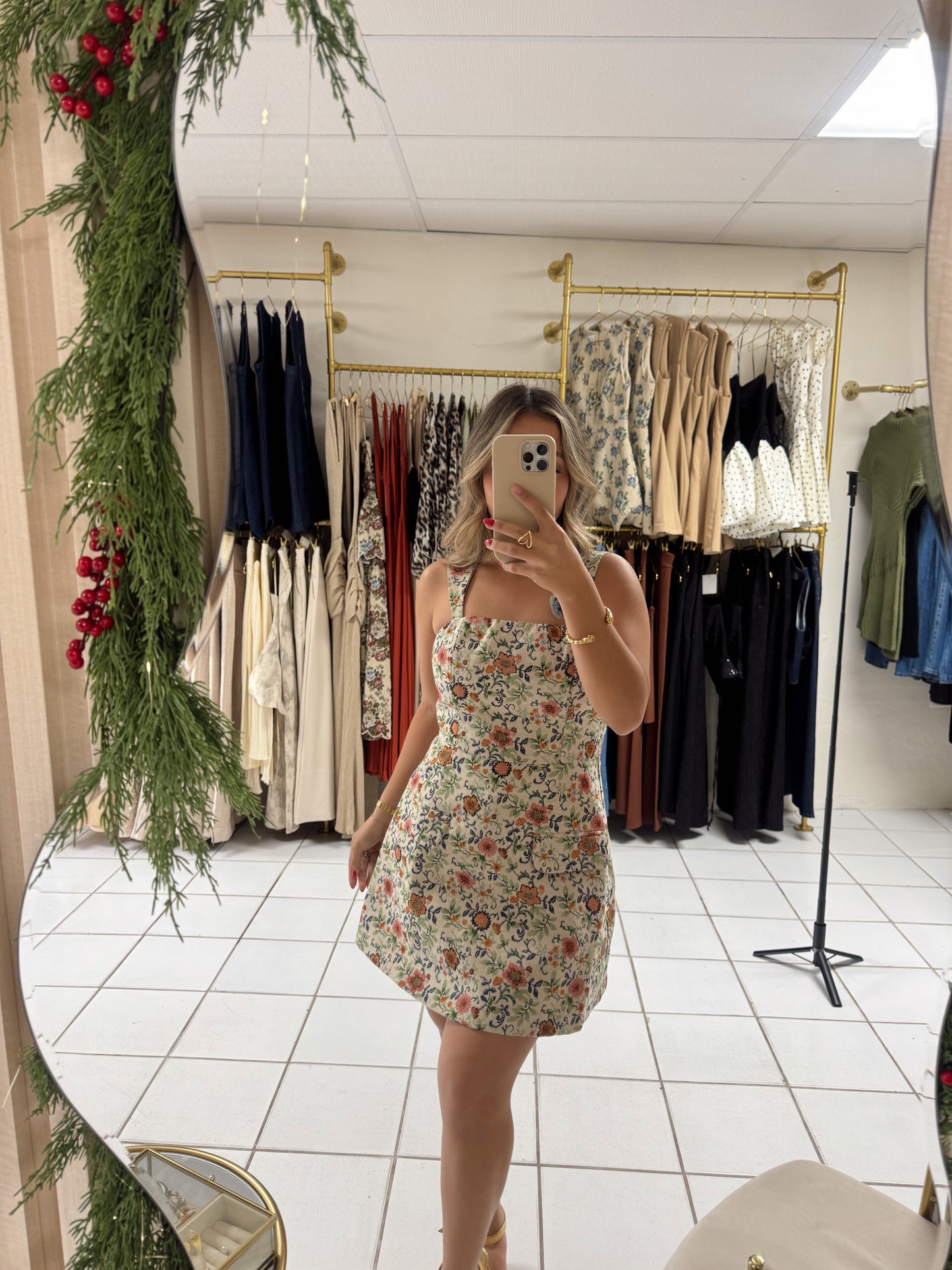 Floral Mini Dress