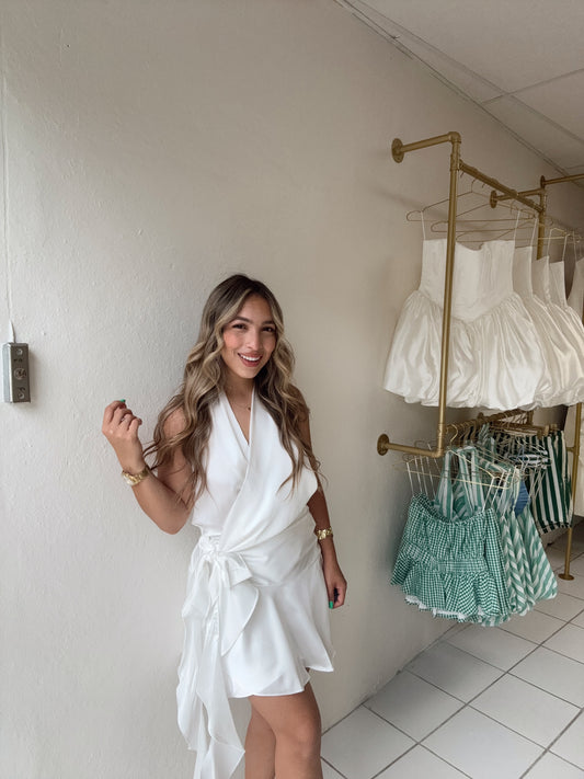 Verona White Dress