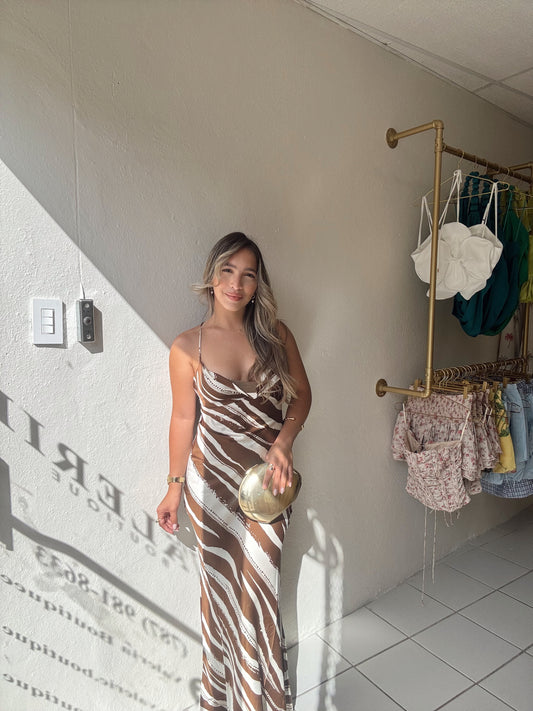 Animal Print Maxi