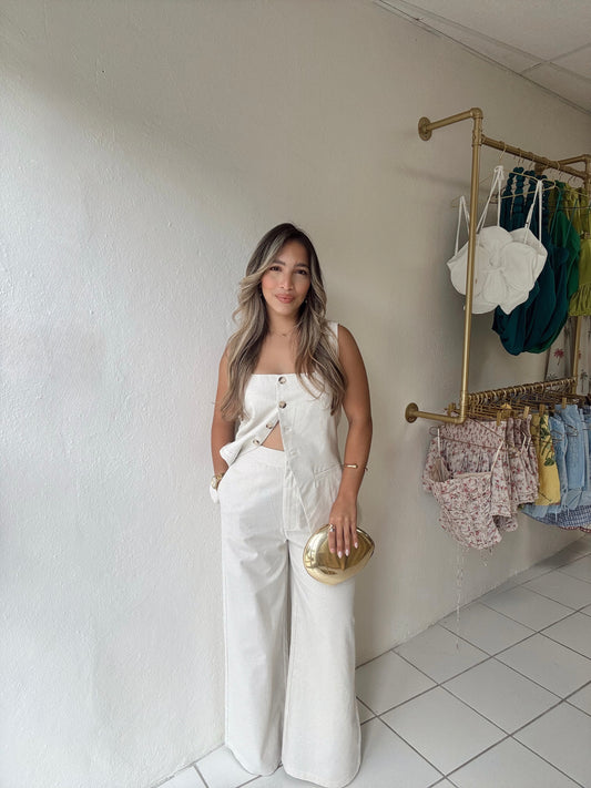 Linen Pant Set