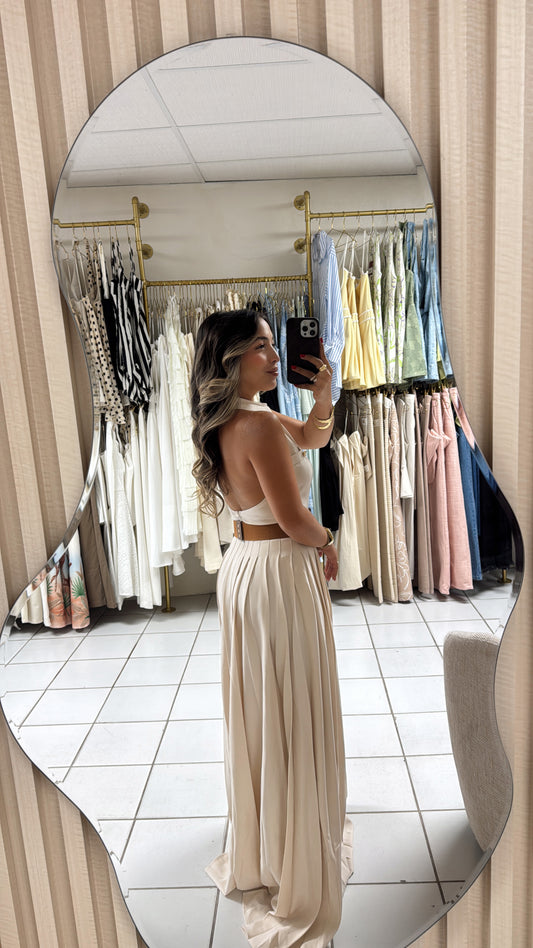 Belted Maxi Dress