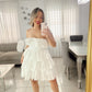 Poplin White Dress