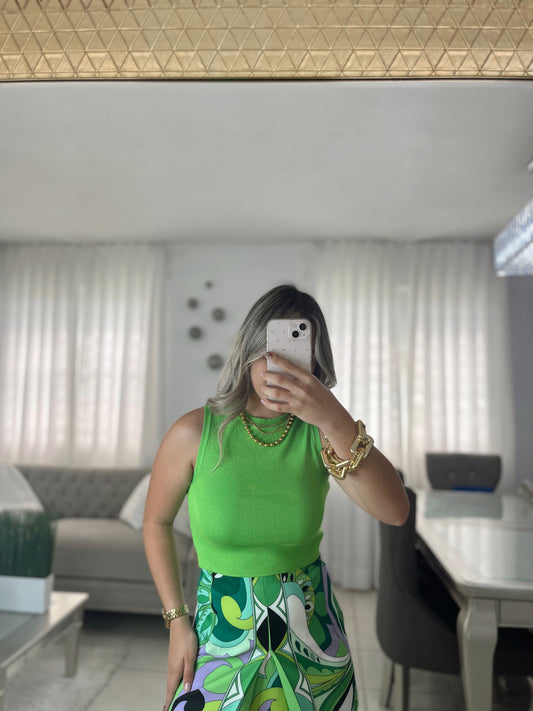 Green Basic Top