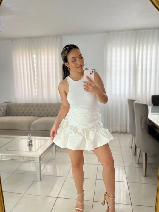 Off White Skirt